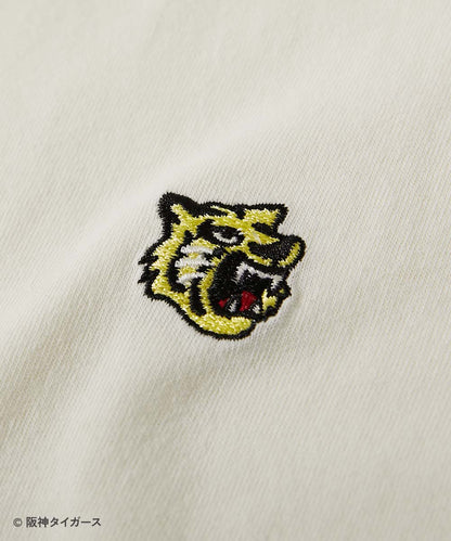 Japanese dev!rock x Hanshin Tigers parent-child embroidered short-sleeved top (M-LL adult summer tops)