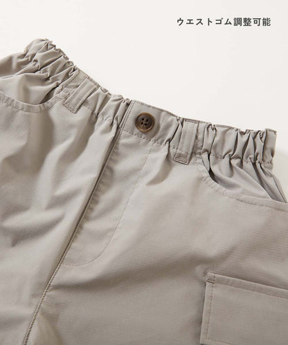 日本童裝 dev!rock 抗皺面料 工裝短褲 100-160cm 男童款/女童款 夏季 PANTS