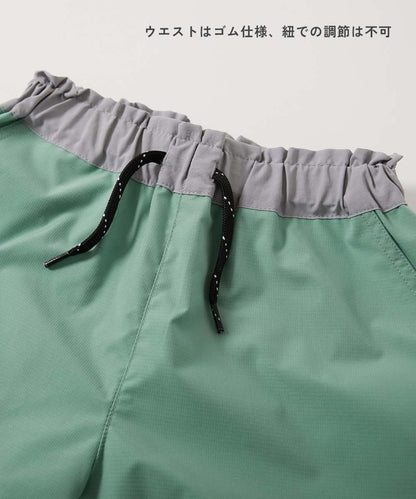 Japanese dev!rock wrinkle-resistant drawstring shorts (100-160cm) for boys and girls (summer PANTS)
