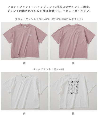 Japanese dev!rock Washable UV-resistant printed tops (100-160cm) for boys and girls (Summer TOPS)