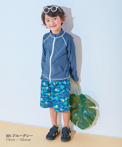 Japanese children's clothing dev!rock UV-blocking swimsuit jacket 100-160cm boys/girls summer swimsuit special edition