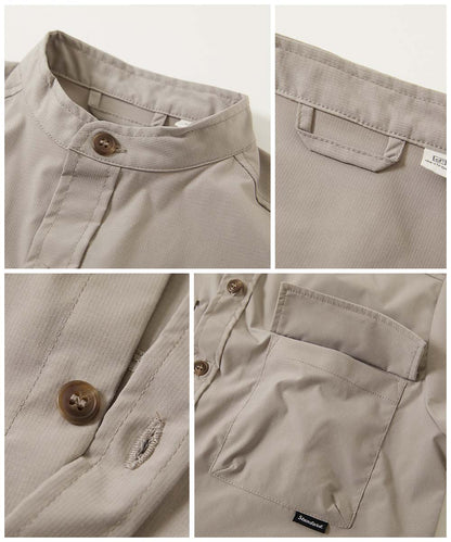 Japanese dev!rock wrinkle-resistant work shirts (100-160cm) for boys and girls (Summer TOPS OUTERWEAR)