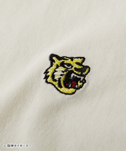 Japanese dev!rock x Hanshin Tigers parent-child embroidered short-sleeved top (100-160cm) for boys and girls (summer TOPS)