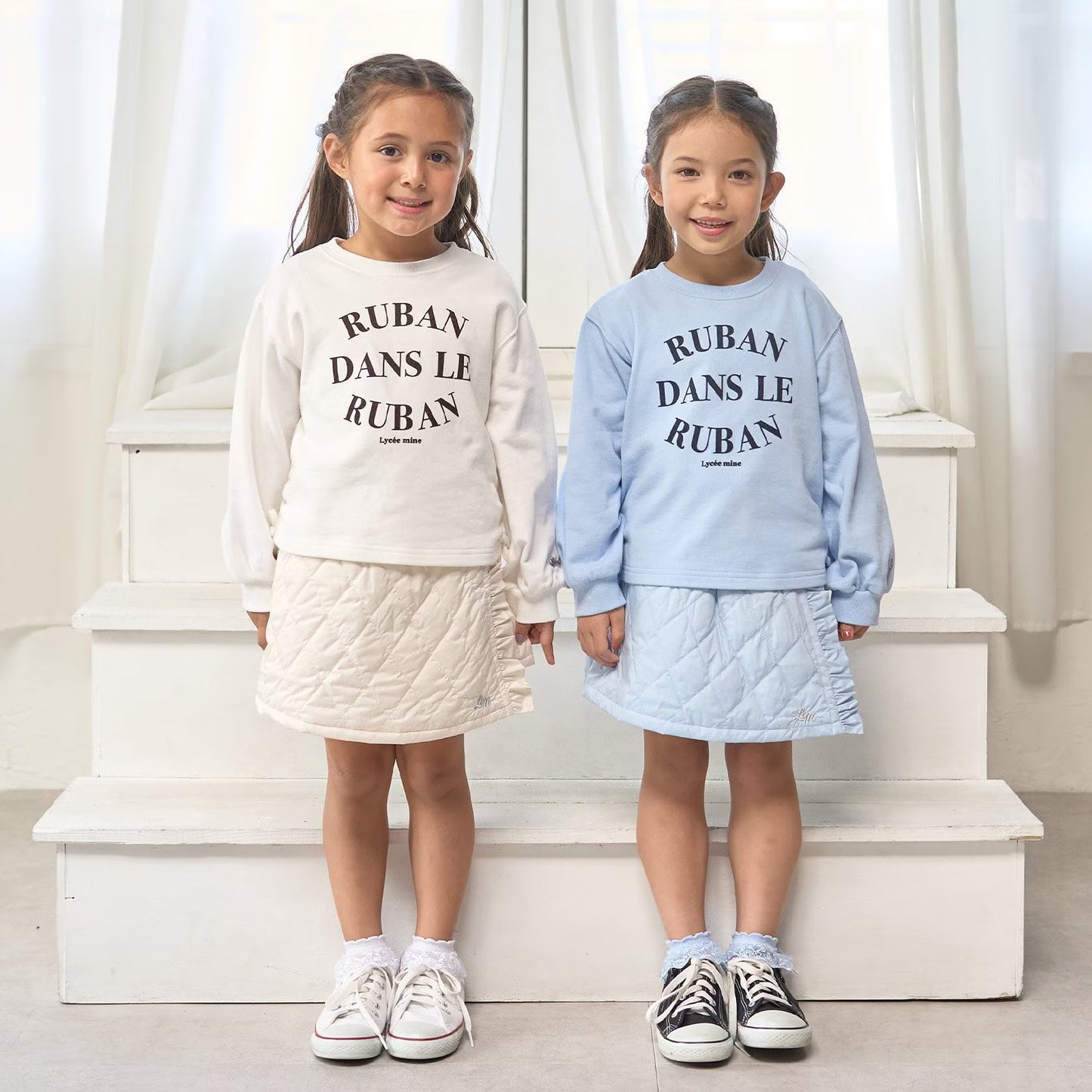 日本童裝 Ly# mine 絎縫夾棉裙褲 100-150cm 女童款 冬季 PANTS