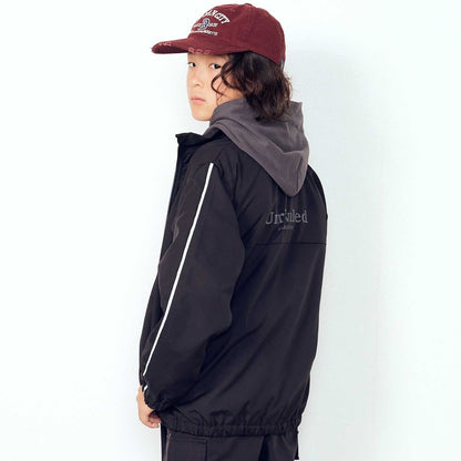日本童裝  SLAP SLIP 反光條 網眼內襯 運動風褸 100-150cm 男童款/女童款 秋季 OUTERWEAR
