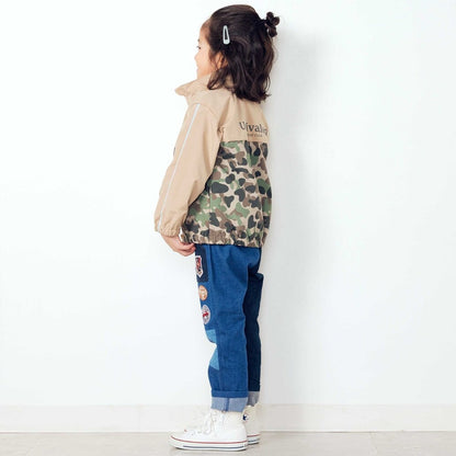 日本童裝  SLAP SLIP 反光條 網眼內襯 運動風褸 100-150cm 男童款/女童款 秋季 OUTERWEAR