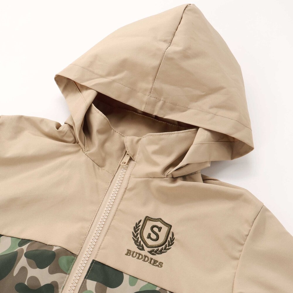 日本童裝  SLAP SLIP 反光條 網眼內襯 運動風褸 100-150cm 男童款/女童款 秋季 OUTERWEAR