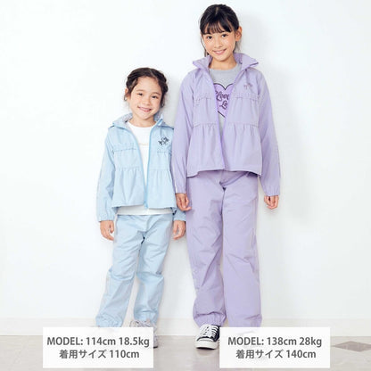 日本童裝  SLAP SLIP 反光條 網眼內襯 運動風褸 100-150cm 女童款 秋季 OUTERWEAR