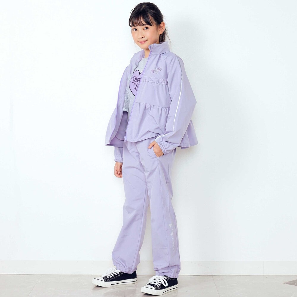 日本童裝  SLAP SLIP 反光條 網眼內襯 運動長褲 100-150cm 男童款/女童款 秋季 PANTS