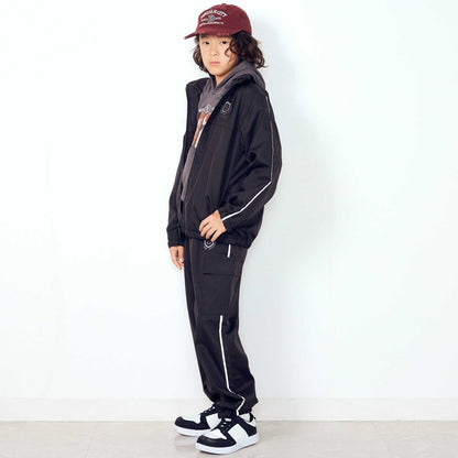 日本童裝  SLAP SLIP 反光條 網眼內襯 運動風褸 100-150cm 男童款/女童款 秋季 OUTERWEAR