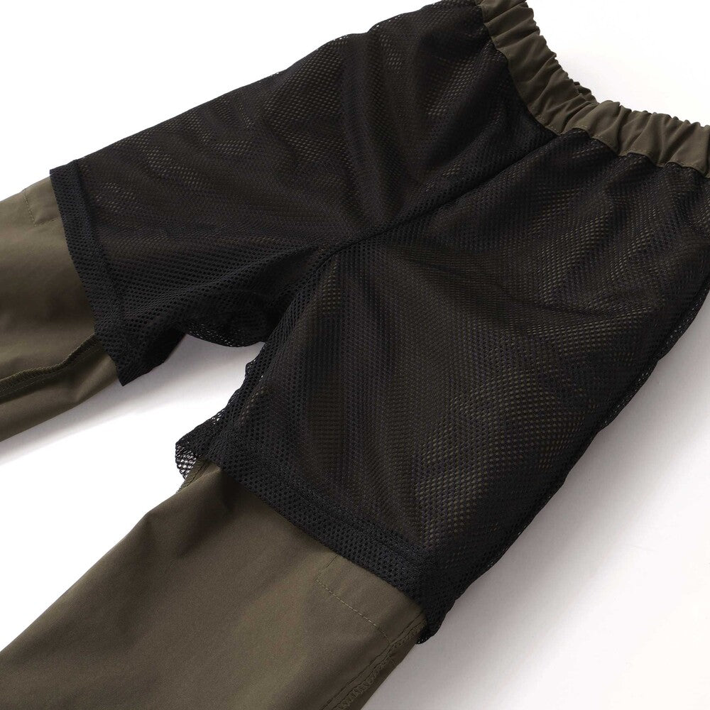 日本童裝  SLAP SLIP 反光條 網眼內襯 運動長褲 100-150cm 男童款/女童款 秋季 PANTS