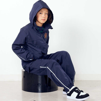 日本童裝  SLAP SLIP 反光條 網眼內襯 運動長褲 100-150cm 男童款/女童款 秋季 PANTS