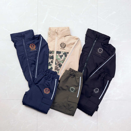 日本童裝  SLAP SLIP 反光條 網眼內襯 運動風褸 100-150cm 男童款/女童款 秋季 OUTERWEAR
