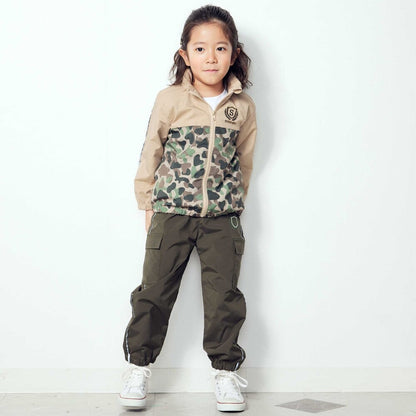日本童裝  SLAP SLIP 反光條 網眼內襯 運動長褲 100-150cm 男童款/女童款 秋季 PANTS