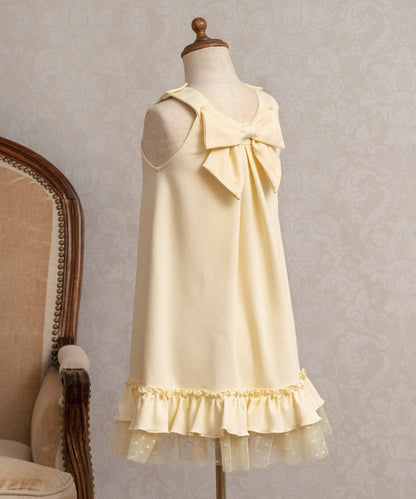 Japanese children's clothing panpantutu bow heart skirt 80-140cm girls summer dresses 