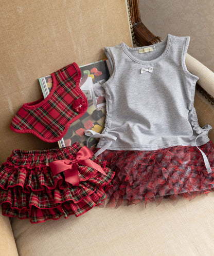 Japanese children's clothing panpantutu vest patchwork yarn tutu dress 80-140cm girls summer dresses 