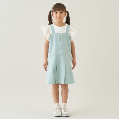 Japanese children's clothing Ly# mine tank top and shorts set 100-150cm girls summer TOPS PANTS 