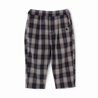 日本童裝 pe#main x【POLO BCS】梭織休閒長褲 80-130cm 男童款 秋季 PANTS