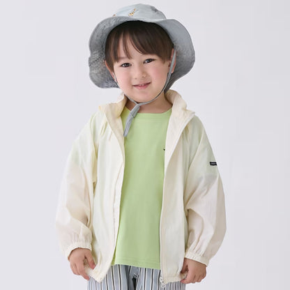 日本童裝 pe#main 薄外套連收納袋 80-130cm 男童款 夏季 OUTERWEAR