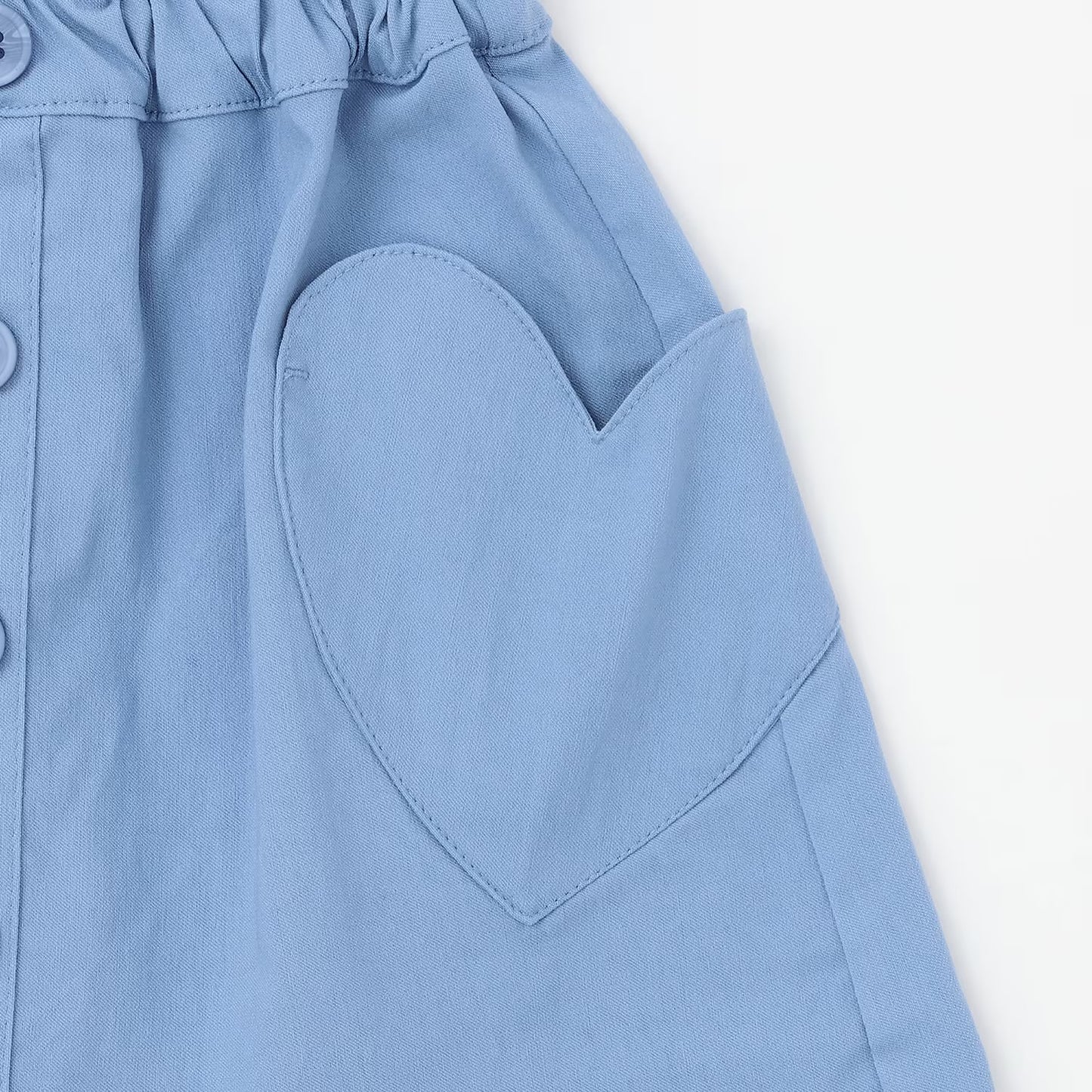 日本童裝 Ly# mine 心型口袋裙褲 100-140cm 女童款 夏季 PANTS