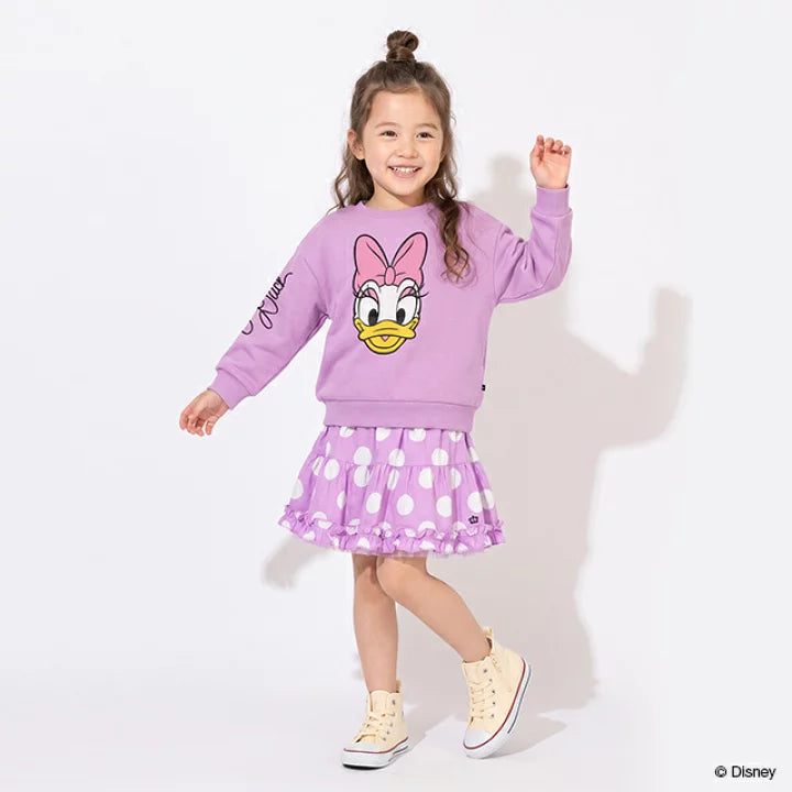 日本童裝 BDL x Disney 親子裝 印花衛衣 80-150cm 男童款/女童款 秋季 TOPS  聖誕紅/新年紅
