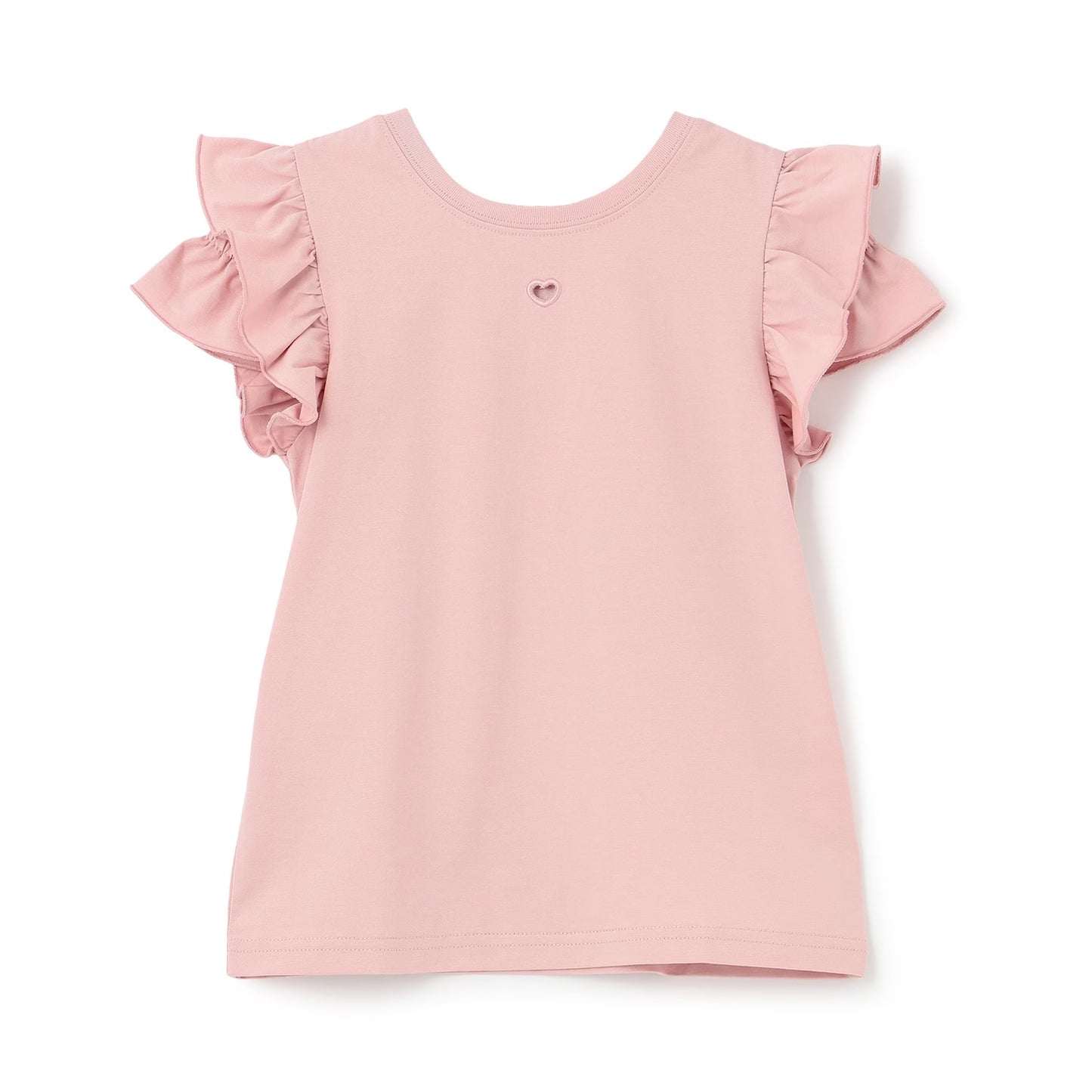 日本童裝 Ly# mine 2Way 前後兩著 隔熱布料 防UV 小飛袖上衣 100-140cm 女童款 夏季 TOPS