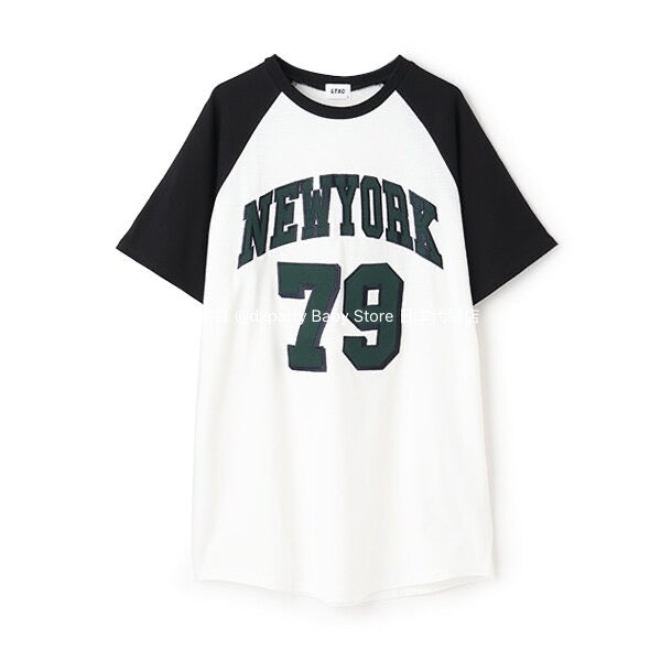 Lovetoxic Japanese children's clothing number printed dress 130-170cm girls summer dresses 