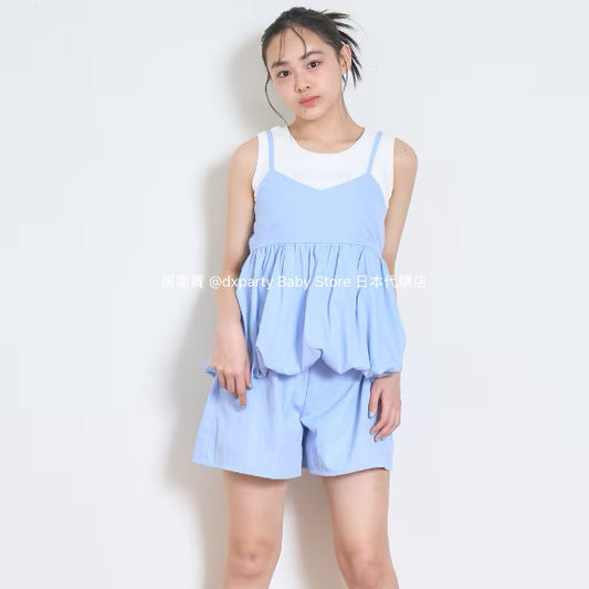 Lovetoxic Japanese children's clothing casual three-piece suit 140-160cm girls summer TOPS PANTS
