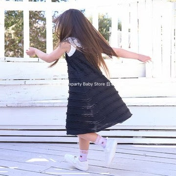 Japanese children's clothing Ly# mine lace camisole dress 100-150cm girls summer dresses 