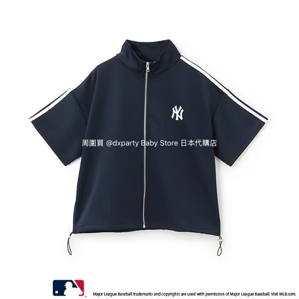 Lovetoxic x MLB Water-Absorbent Quick-Drying Short-Sleeved Jacket (140-170cm) for Girls (Summer Outerwear) 