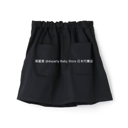 Japanese children's clothing X-girl Stages rivet side pleat skirt 90-140cm girls summer SKIRTS