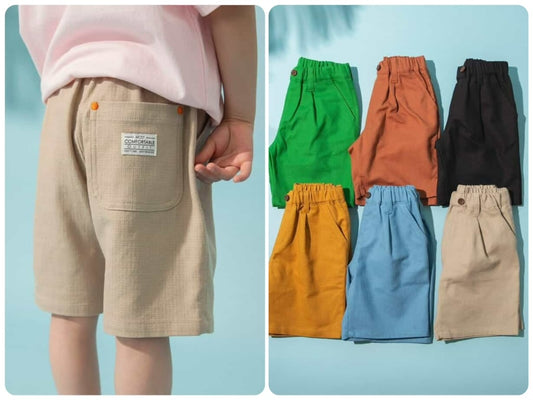 Japanese children's clothing BREEZE versatile casual shorts 80-150cm boys'/girls' summer PANTS 