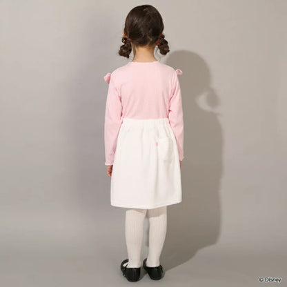 日本童裝 BDL x Disney 公主拼接連身裙 100-130cm 女童款 冬季 DRESSES