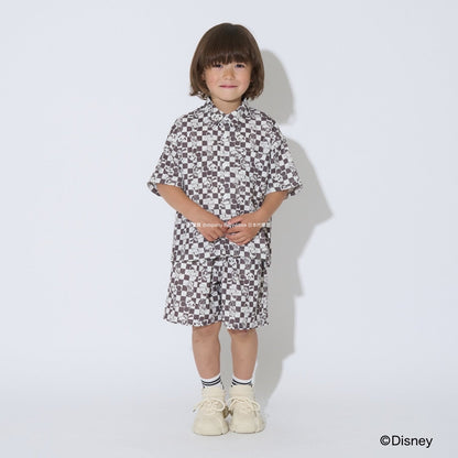 Japanese children's clothing b・R# x Diseny full-print shorts 100-150cm boys'/girls' summer PANTS 