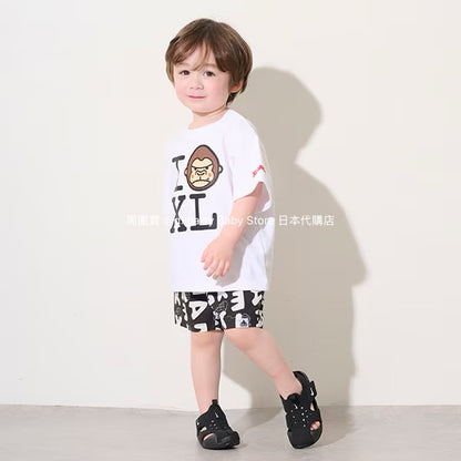 Japanese XLARGE KIDS Printed Shorts 80-140cm Boys Summer PANTS 