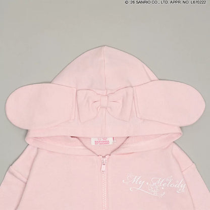日本童裝 BDL x Sanrio 親子裝 可愛耳仔衛衣外獨 90-130cm 女童款 冬季 OUTERWEAR