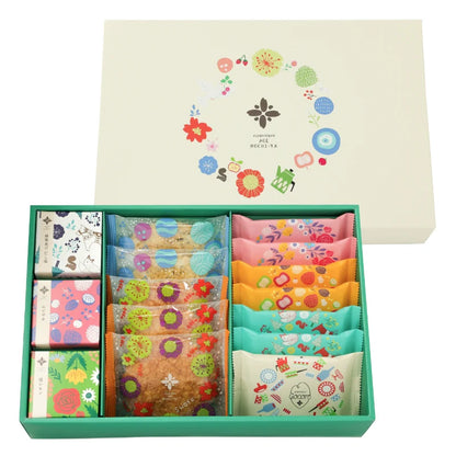 日本直送 麻布十番Cocoro 七彩精選米菓禮盒 15/25個入 新年行運發財特輯 Happy New Year 馬年 限定手信