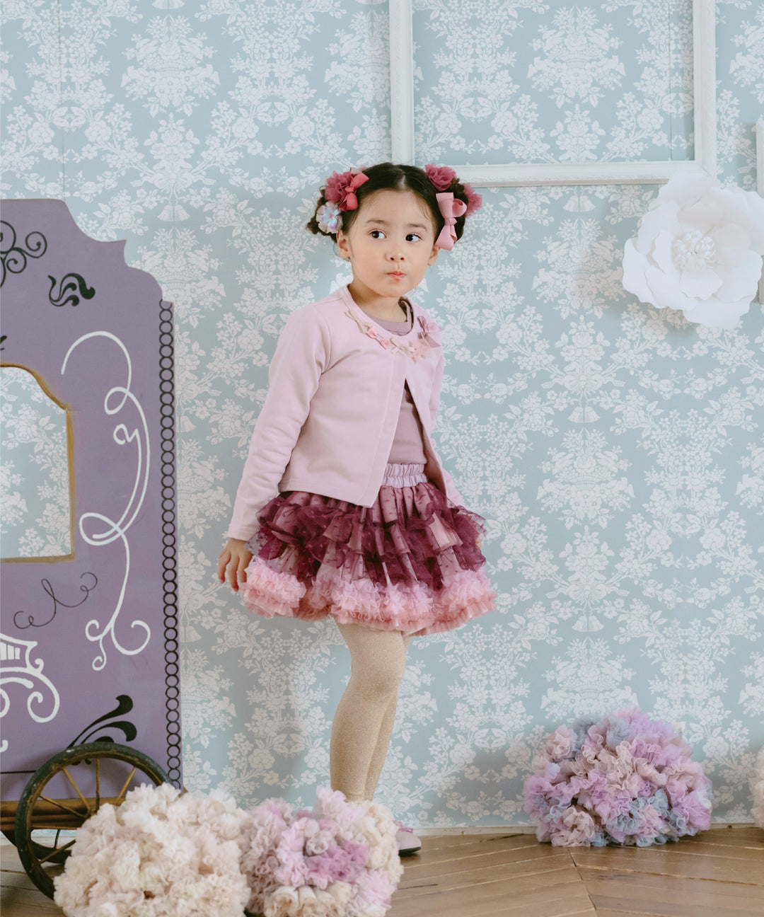 日本童裝 panpantutu 蝴蝶結外套 80-150cm 女童款 夏季 OUTERWEAR