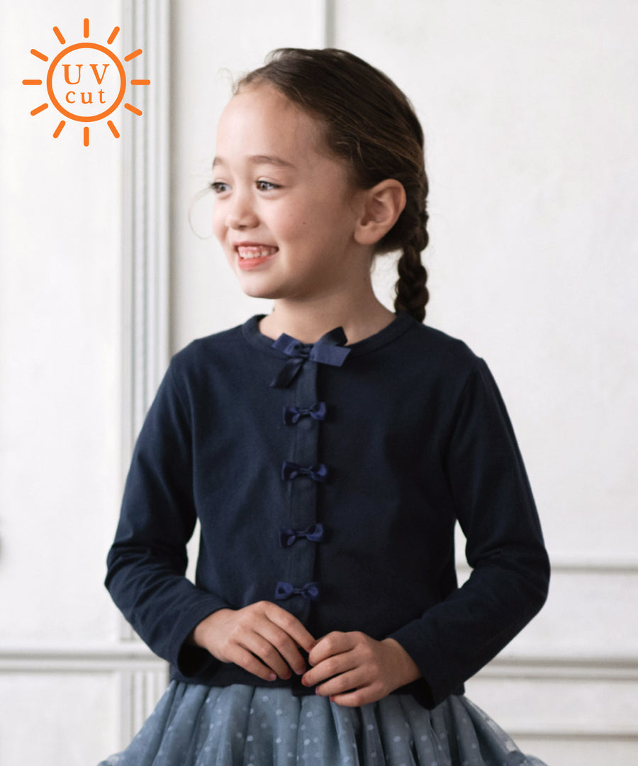 Japanese children's clothing panpantutu UV protection quick-drying series ruffled jacket 80-150cm girls summer outerwear 