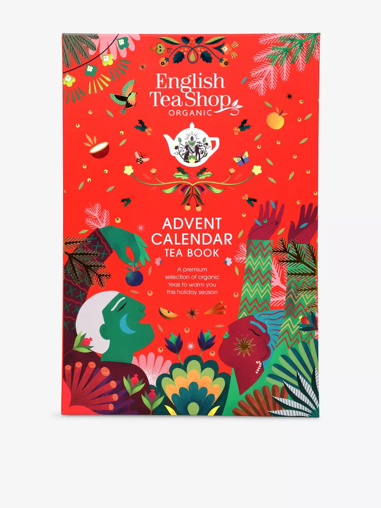 日英美直送 ENGLISH TEA SHOP Tea Book Advent Calendar 370g 聖誕倒數日曆 大人款 聖誕快樂特輯 不參與$900免運 滿$900可加$25免運到順豐站/智能櫃 Christmas Advent Calendars 2026