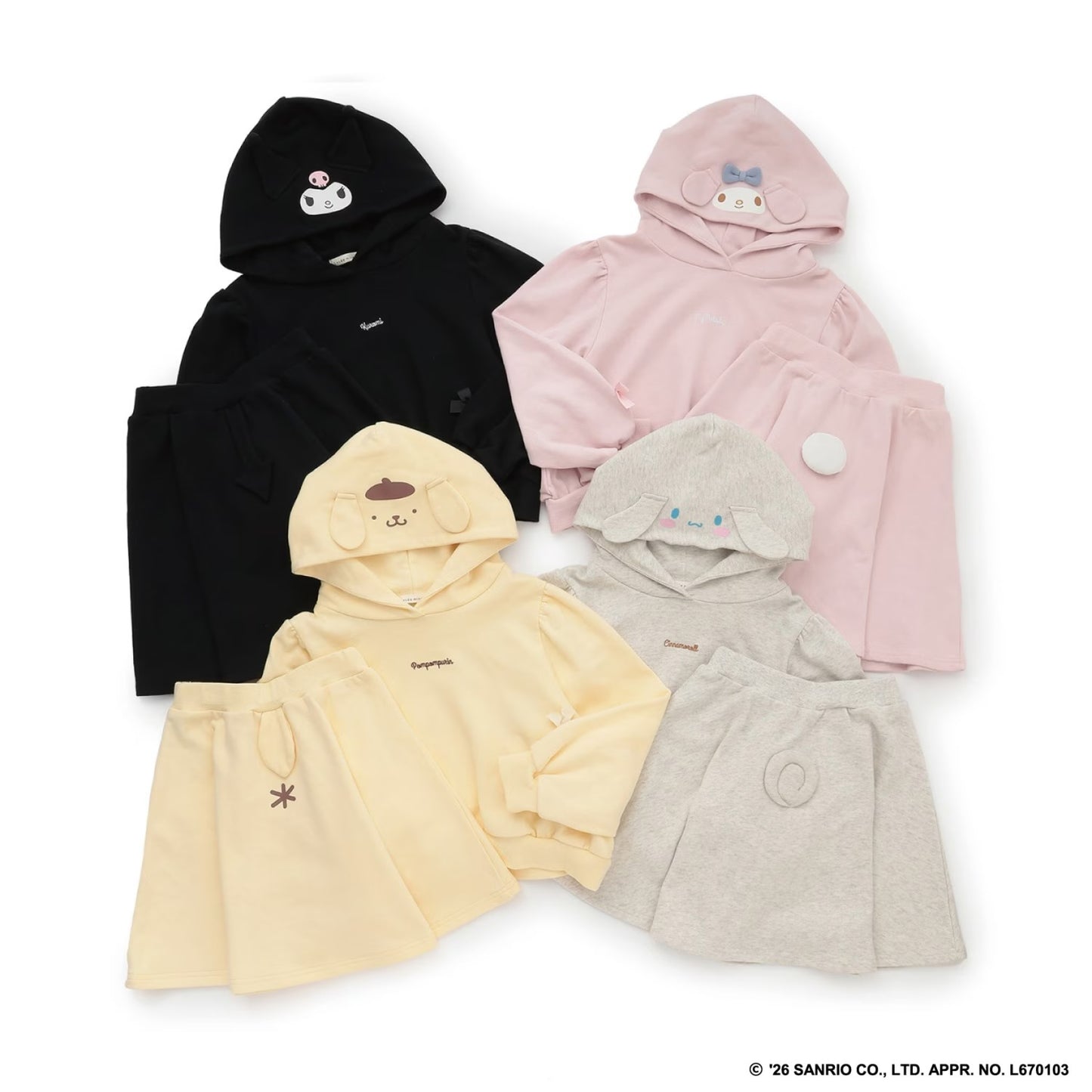 Japanese children's clothing Ly# mine tank top and shorts set 100-150cm girls summer TOPS PANTS 