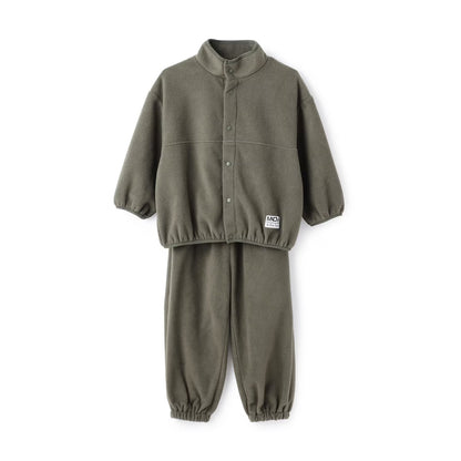 日本童裝 b・R# 抓毛運動兩件套裝 110-150cm 男童款 冬季 OUTERWEAR PANTS