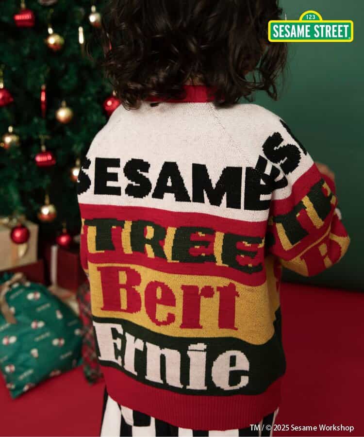 日本童裝 BREEZE x Sesame Street 冷衫 80-140cm 男童款/女童款 冬季 TOPS