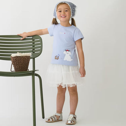 日本童裝 pe#main 網紗短裙 80-130cm 女童款 夏季 SKIRTS