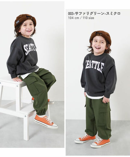 日本童裝 dev!rock 防風工裝長褲 100-160cm 男童款 冬季 PANTS