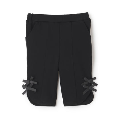 日本童裝 pe#main 防污系列 七分長蝴蝶結短褲 80-130cm 女童款 夏季 PANTS