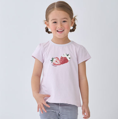 日本童裝 pe#main 各款圖案短袖上衣 80-130cm 女童款 夏季 TOPS