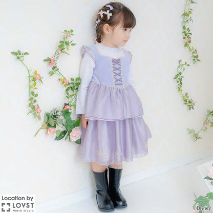 日本童裝 pe#main x Disney Princess 公主網紗短裙 80-130cm 女童款 秋季 SKIRTS