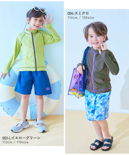 Japanese children's clothing dev!rock waterproof series stand collar thin jacket 100-160cm boys/girls spring and summer outerwear
