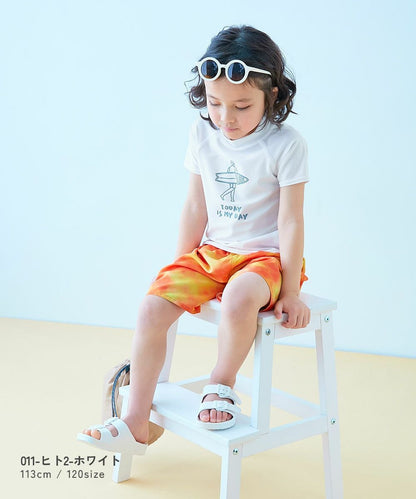 日本童裝 dev!rock 防UV 泳衣 100-160cm 男童款 夏季 TOPS 夏日玩水泳衣特輯